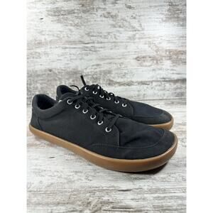 Men's Splay Freestyle Minimalist Barefoot Black/Gum Canvas Sneakers Sz 13 EUC!